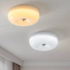 French style cream wind glass ceiling light