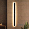 Minimalist long strip LED wall light