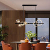 Long Magic Bean Glass Dining Chandelier