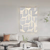 Creative art rhombus background wall light