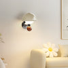 Cream style mushroom bedroom bedside wall lamp