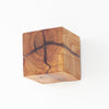 Cracked solid wood wall lamp