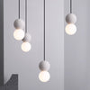 Wabi-sabi style terrazzo bedroom bedside small Pendant light