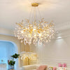 French creative branch crystal living room and dining room chandelier