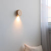 Solid wood bedroom bedside decorative wall lamp