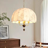 French retro style solid wood chandelier