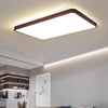 LED solid wood bedroom ceiling lamp