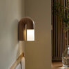 Creative personality solid wood wall lamp