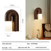 Creative personality solid wood wall lamp