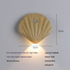 Shell entrance corridor creative wall lamp