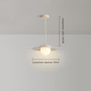 Cream style glass dining pendant light