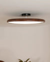 Adjustable walnut color ceiling lamp