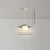 Cream style glass dining pendant light