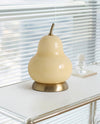 Cream Pear Table Lamp