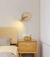 Yellow Travertine Antique Bedside Wall Lamp