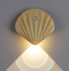 Shell entrance corridor creative wall lamp