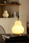 Cream Pear Table Lamp