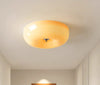 Vintage cream style Bauhaus ceiling lamp