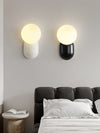 Nordic cream style bedroom wall lamp