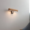 Nordic bedroom bedside rotating wall lamp