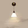 Japanese style retro bedroom wall lamp