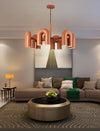 Creative U-shaped chandelier