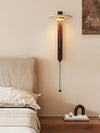 Japanese style retro bedside wall lamp