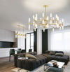 Nordic led candle chandelier