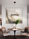 Light luxury round chandelier