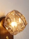 Ice glass wall lamp