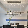 Creative full star dining table chandelier