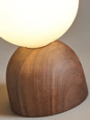 Vintage Walnut Table Lamp