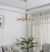 Antique Magic Bean Glass Chandelier