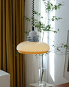 Retractable glass dining pendant light