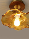 American retro glass corridor ceiling lamp