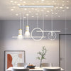 Creative full star dining table chandelier