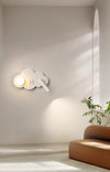 Cloud bedroom bedside wall lamp