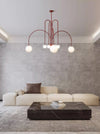 Line Magic Bean Glass Chandelier