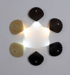 Shell entrance corridor creative wall lamp