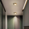 All copper aisle balcony led ceiling light