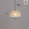 Original wood cream style rattan chandelier