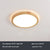 LED solid wood bedroom ceiling lamp