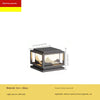 Outdoor villa fence courtyard wall gate waterproof column head light