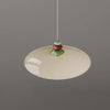 Cream style flying saucer dining room chandelier