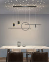 Creative full star dining table chandelier