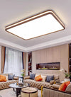 Solid wood LED ceiling light