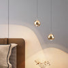 Suspended and adjustable chandelier