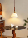 Wabi-sabi style bedroom bedside ceramic chandelier