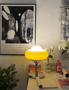 Medieval vintage egg tart table lamp