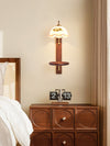 Vintage wabi-sabi cream style bedroom living room storage atmosphere wall lamp